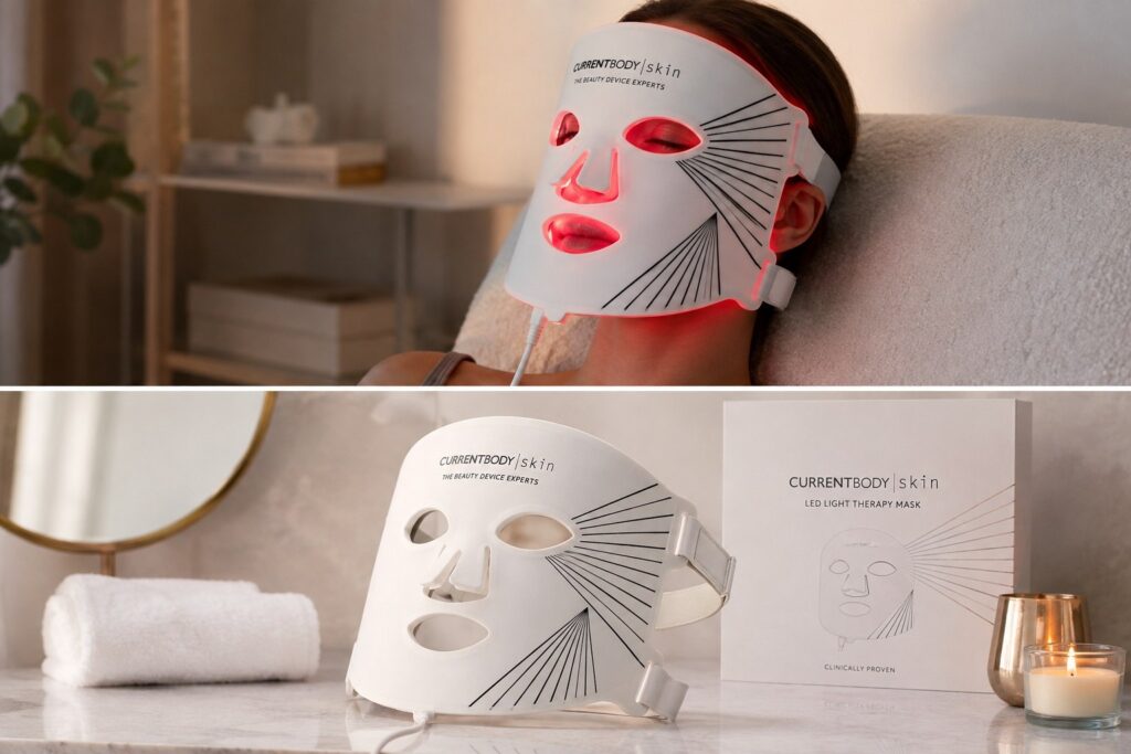 Best LED Face Mask 2026: CurrentBody Skin LED Light Therapy Mask Review 2 mask