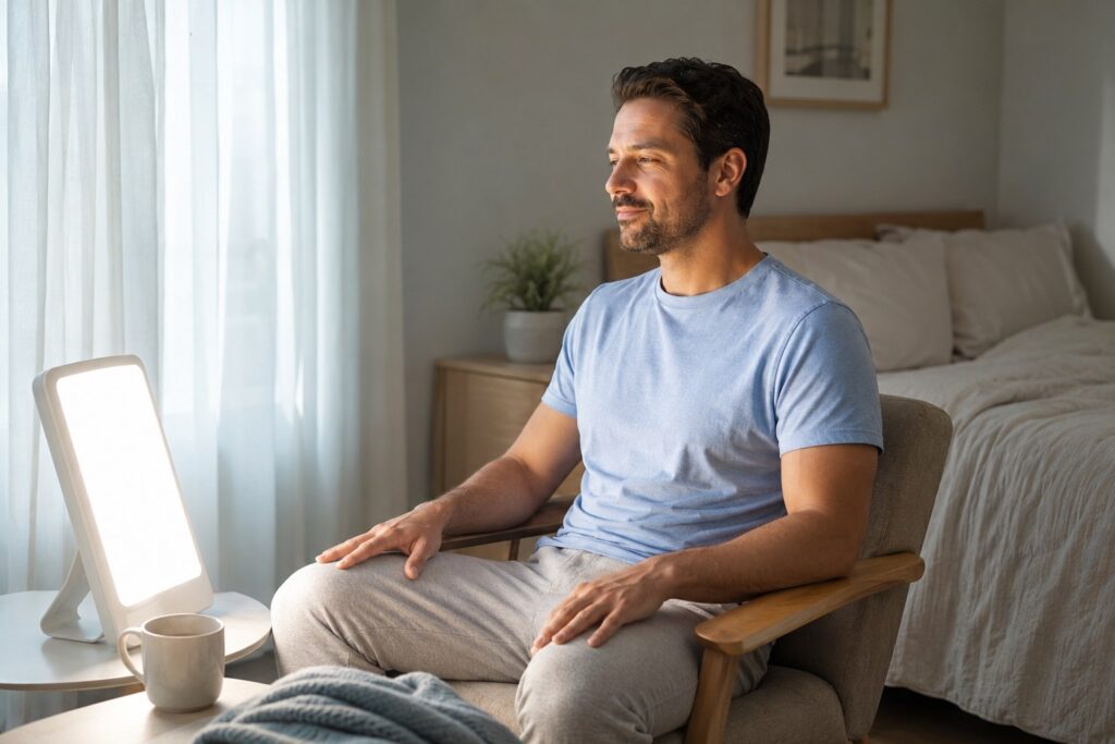 Morning Light Therapy for Energy: Proven Indoor Protocols 2026