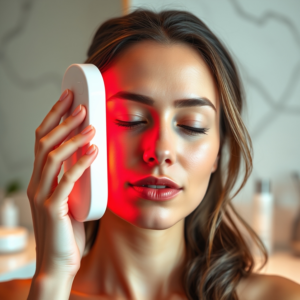 red light therapy for collagen production - Illustration 1